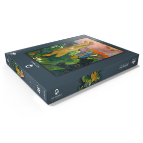 Alternative Darstellung des Puzzle-Motivs Words of the Devil (Parau na te Varua ino) (1892) by Paul Gauguin – Puzzleteile: 200
