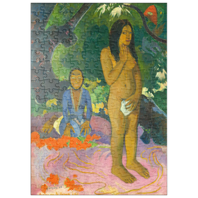 Darstellung des Puzzle-Motivs Words of the Devil (Parau na te Varua ino) (1892) by Paul Gauguin – Puzzleteile: 200