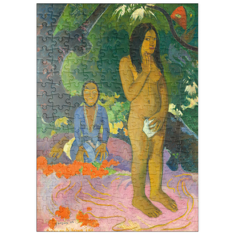 puzzleplate Words of the Devil (Parau na te Varua ino) (1892) by Paul Gauguin 200 Puzzle