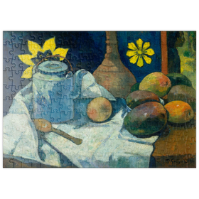Darstellung des Puzzle-Motivs Still Life with Teapot and Fruit (1896) by Paul Gauguin – Puzzleteile: 200