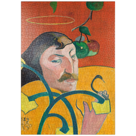 Darstellung des Puzzle Motivs Self-Portrait (1889) by Paul Gauguin - Puzzleteile: 1000