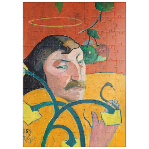 puzzleplate Self-Portrait (1889) by Paul Gauguin 100 Puzzle