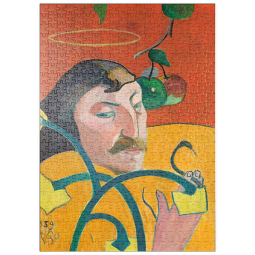 puzzleplate Self-Portrait (1889) by Paul Gauguin 500 Puzzle
