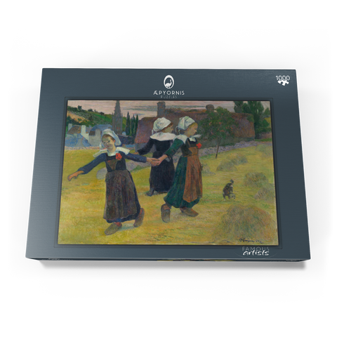 Breton Girls Dancing, Pont-Aven (1888) by Paul Gauguin 1000 Puzzle Schachtel Ansicht3