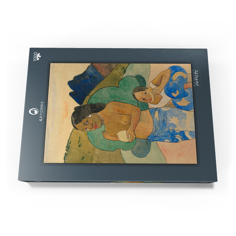 Two Tahitian Women in a Landscape (ca. 1892) by Paul Gauguin 1000 Puzzle Schachtel Ansicht3