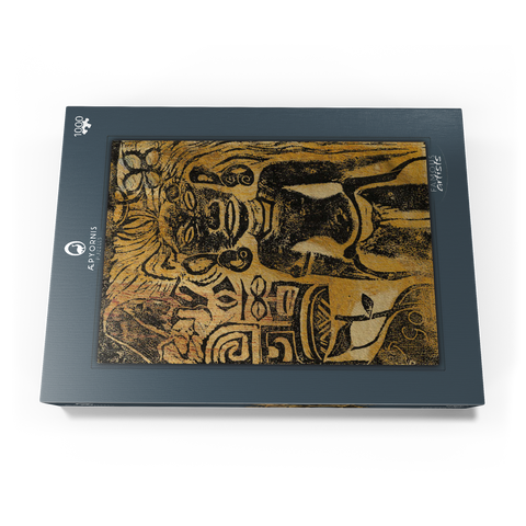 Tahitian Idol—the Goddess Hina (ca. 1894–1895) by Paul Gauguin 1000 Puzzle Schachtel Ansicht3