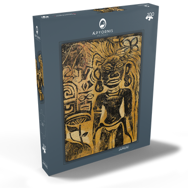 Tahitian Idol—the Goddess Hina (ca. 1894–1895) by Paul Gauguin 100 Puzzle Schachtel Ansicht2