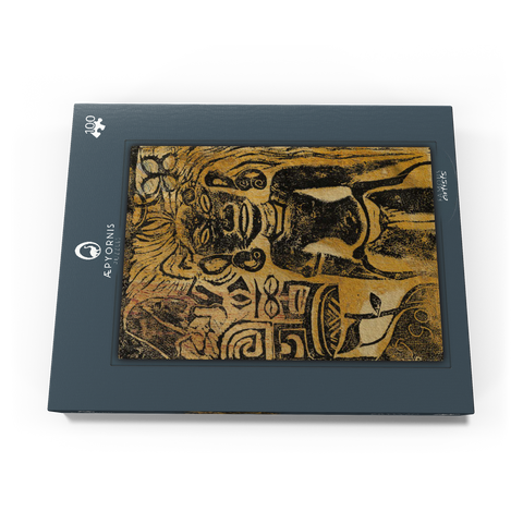 Tahitian Idol—the Goddess Hina (ca. 1894–1895) by Paul Gauguin 100 Puzzle Schachtel Ansicht3