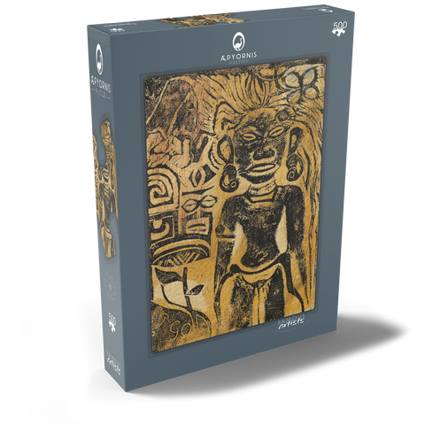 Tahitian Idol—the Goddess Hina (ca. 1894–1895) by Paul Gauguin 500 Puzzle Schachtel Ansicht2