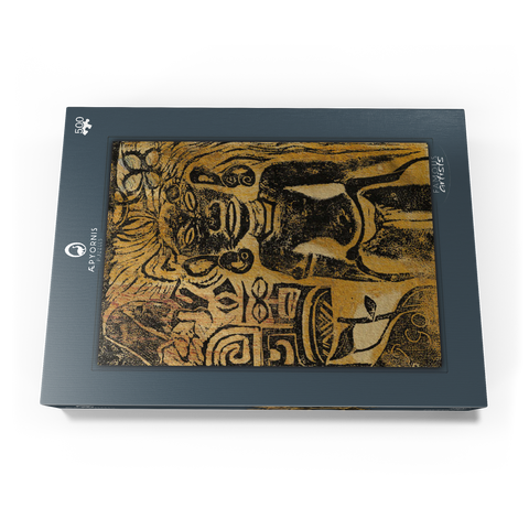 Tahitian Idol—the Goddess Hina (ca. 1894–1895) by Paul Gauguin 500 Puzzle Schachtel Ansicht3