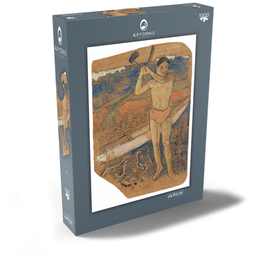 Man with an Ax (ca. 1891–1893) by Paul Gauguin 1000 Puzzle Schachtel Ansicht2