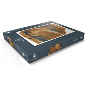 Darstellung des Puzzle Motivs Man with an Axe (ca. 1891-1893) by Paul Gauguin - Puzzleteile: 200