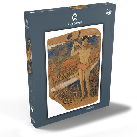Man with an Ax (ca. 1891–1893) by Paul Gauguin 200 Puzzle Schachtel Ansicht2