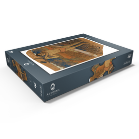 Darstellung des Puzzle Motivs Man with an Axe (ca. 1891-1893) by Paul Gauguin - Puzzleteile: 500