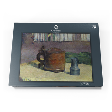 Still Life: Wood Tankard and Metal Pitcher (1880) by Paul Gauguin 1000 Puzzle Schachtel Ansicht3