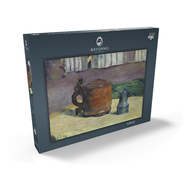 Still Life: Wood Tankard and Metal Pitcher (1880) by Paul Gauguin 100 Puzzle Schachtel Ansicht2