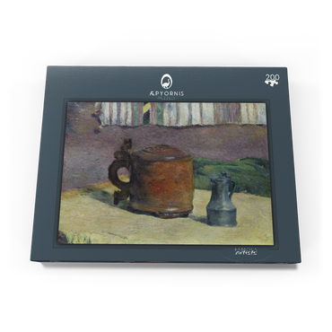 Still Life: Wood Tankard and Metal Pitcher (1880) by Paul Gauguin 200 Puzzle Schachtel Ansicht3