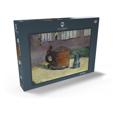 Still Life: Wood Tankard and Metal Pitcher (1880) by Paul Gauguin 500 Puzzle Schachtel Ansicht2