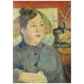 Darstellung des Puzzle-Motivs Madame Alexandre Kohler (ca. 1887-1888) by Paul Gauguin – Puzzleteile: 1000