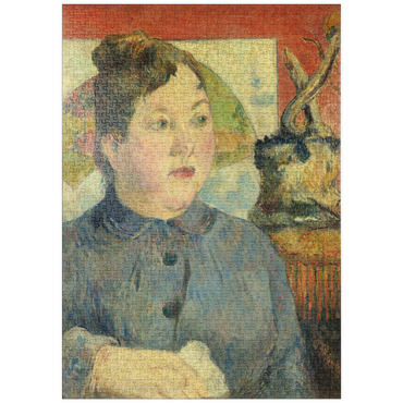 puzzleplate Madame Alexandre Kohler (ca. 1887–1888) by Paul Gauguin 1000 Puzzle
