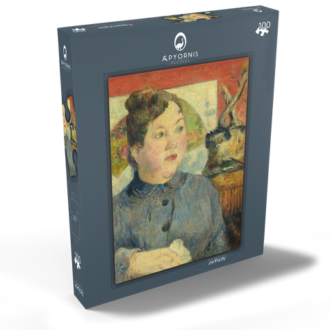 Madame Alexandre Kohler (ca. 1887–1888) by Paul Gauguin 100 Puzzle Schachtel Ansicht2