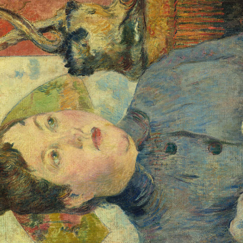 Madame Alexandre Kohler (ca. 1887–1888) by Paul Gauguin 100 Puzzle 3D Modell