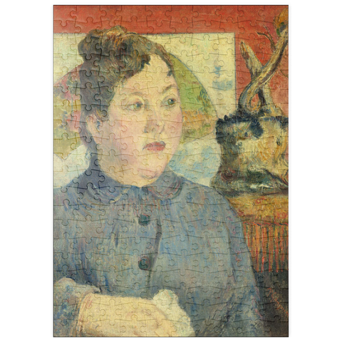 puzzleplate Madame Alexandre Kohler (ca. 1887–1888) by Paul Gauguin 200 Puzzle