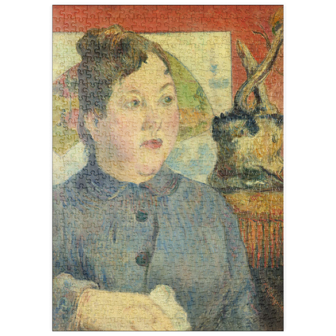 puzzleplate Madame Alexandre Kohler (ca. 1887–1888) by Paul Gauguin 500 Puzzle
