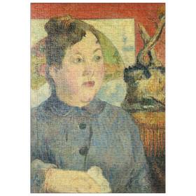 Darstellung des Puzzle Motivs Madame Alexandre Kohler (ca. 1887-1888) by Paul Gauguin - Puzzleteile: 500