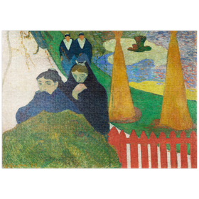 Darstellung des Puzzle-Motivs Mistral (Arlésiennes) (1888) by Paul Gauguin – Puzzleteile: 1000