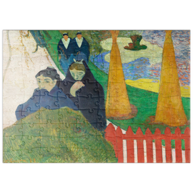 Darstellung des Puzzle Motivs Mistral (Arlésiennes) (1888) by Paul Gauguin - Puzzleteile: 100