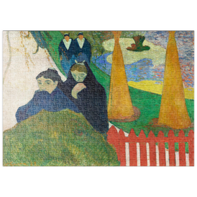 Darstellung des Puzzle Motivs Mistral (Arlésiennes) (1888) by Paul Gauguin - Puzzleteile: 500