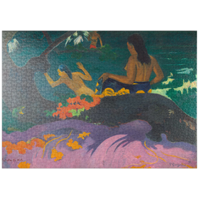 Darstellung des Puzzle-Motivs By the Sea (Fatata te Miti) 1892 by Paul Gauguin – Puzzleteile: 1000