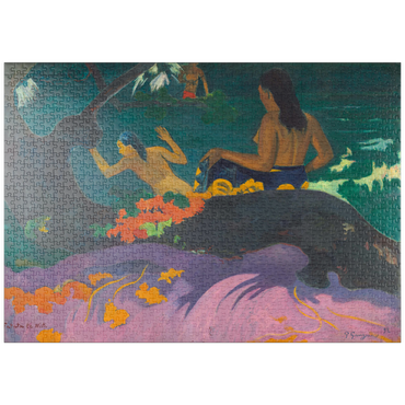 puzzleplate By the Sea (Fatata te Miti) 1892 by Paul Gauguin 1000 Puzzle