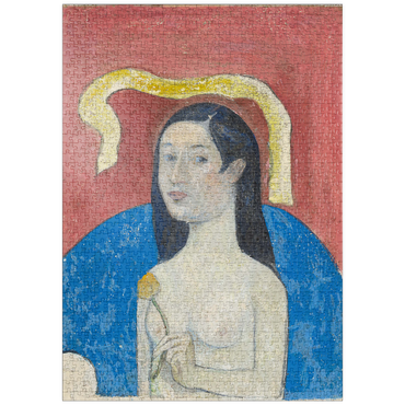 puzzleplate Portrait of the Artist’s Mother (Eve) (ca. 1889–1890) by Paul Gauguin 1000 Puzzle