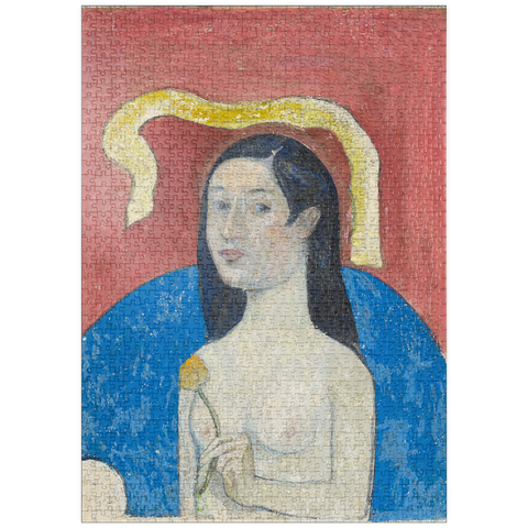 puzzleplate Portrait of the Artist’s Mother (Eve) (ca. 1889–1890) by Paul Gauguin 1000 Puzzle