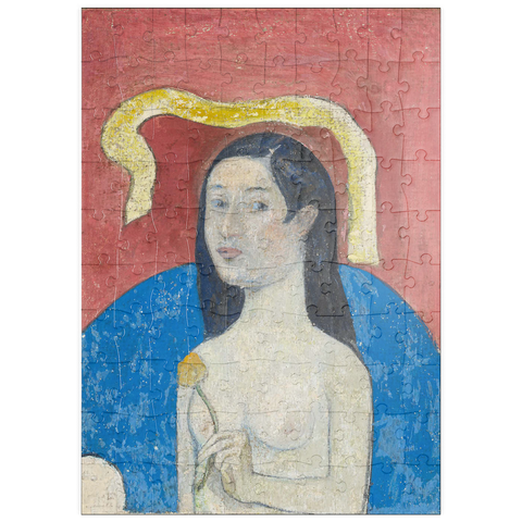 puzzleplate Portrait of the Artist’s Mother (Eve) (ca. 1889–1890) by Paul Gauguin 100 Puzzle
