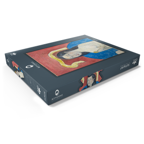 Darstellung des Puzzle Motivs Portrait of the Artist’s Mother (Eve) (ca. 1889-1890) by Paul Gauguin - Puzzleteile: 200