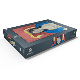 Darstellung des Puzzle Motivs Portrait of the Artist’s Mother (Eve) (ca. 1889-1890) by Paul Gauguin - Puzzleteile: 500