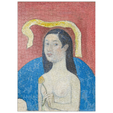 puzzleplate Portrait of the Artist’s Mother (Eve) (ca. 1889–1890) by Paul Gauguin 500 Puzzle