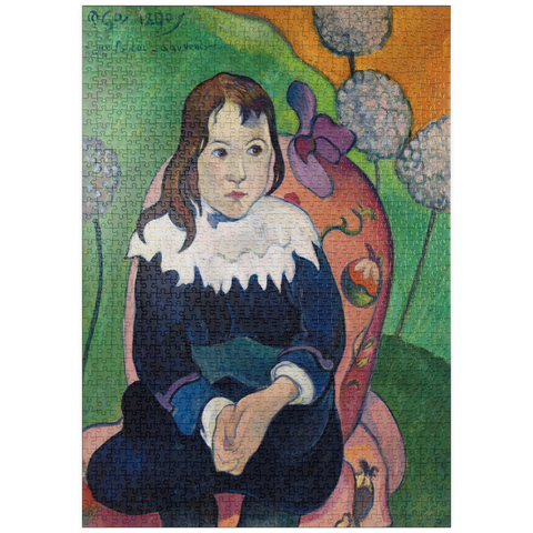 puzzleplate Mr. Loulou (Louis Le Ray) (1890) by Paul Gauguin 1000 Puzzle