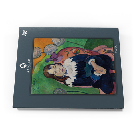Mr. Loulou (Louis Le Ray) (1890) by Paul Gauguin 100 Puzzle Schachtel Ansicht3