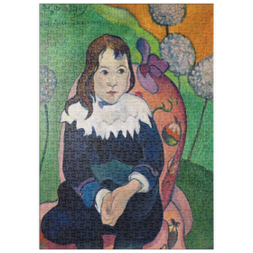 Darstellung des Puzzle Motivs Mr. Loulou (Louis Le Ray) (1890) by Paul Gauguin - Puzzleteile: 500