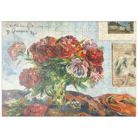 Darstellung des Puzzle-Motivs Still Life with Peonies (1884) by Paul Gauguin – Puzzleteile: 200