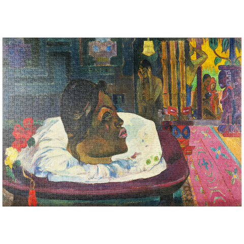 puzzleplate The Royal End (Arii Matamoe) (1892) by Paul Gauguin 1000 Puzzle