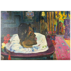 Darstellung des Puzzle Motivs The Royal End (1892) by Paul Gauguin - Puzzleteile: 1000