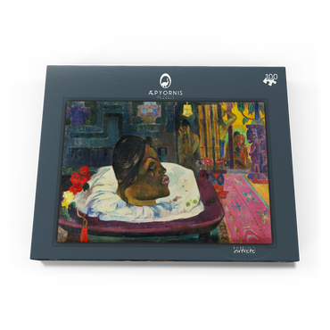 The Royal End (Arii Matamoe) (1892) by Paul Gauguin 100 Puzzle Schachtel Ansicht3