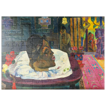 puzzleplate The Royal End (Arii Matamoe) (1892) by Paul Gauguin 100 Puzzle