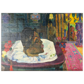 Darstellung des Puzzle Motivs The Royal End (1892) by Paul Gauguin - Puzzleteile: 100