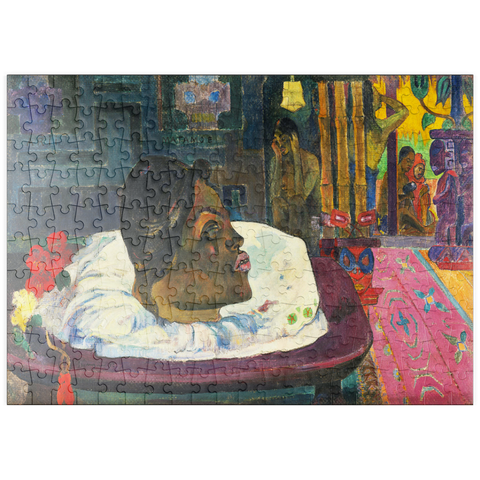 puzzleplate The Royal End (Arii Matamoe) (1892) by Paul Gauguin 200 Puzzle